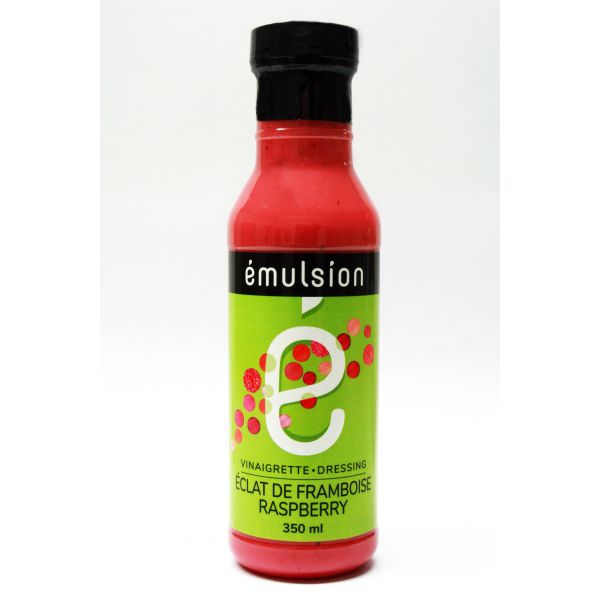 Vinaigrette éclat de framboise Émulsion Aliments du Québec