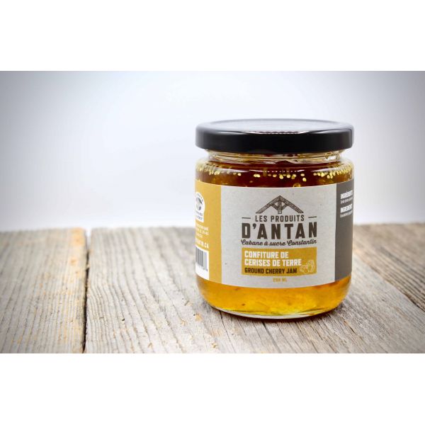 Confiture de cerises de terre Cabane À Sucre Constantin Aliments du Québec