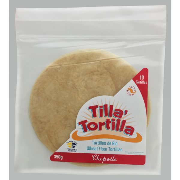 Tortilla Chipotle VEGAN Les Aliments ALIMEXI Foods, Inc. Aliments
