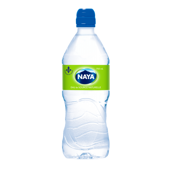750 ml - Eau de source naturelle Naya, Eaux Naya Inc.