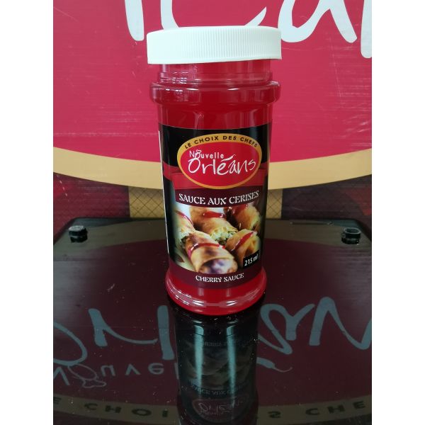 Sauce aux cerises Alimentation NouvelleOrléans Enr. Aliments du Québec