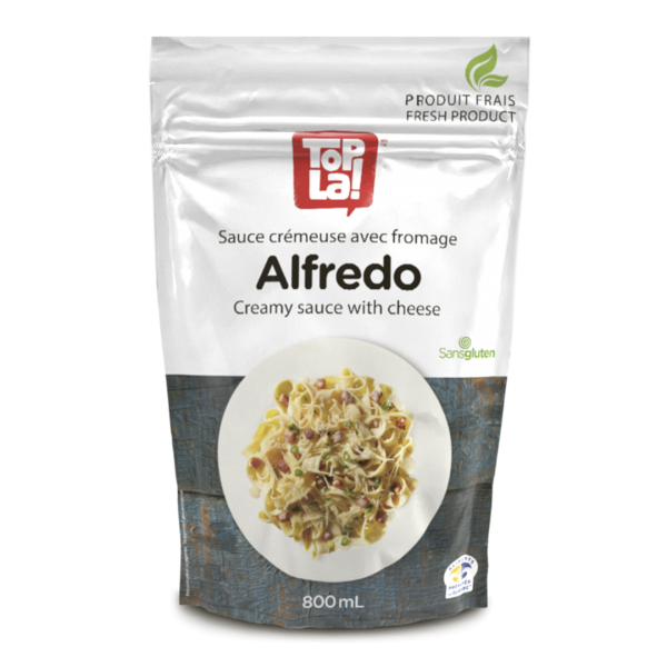 Sauce Alfredo Les Restaurants TOPLA! Aliments du Québec