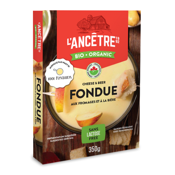 Fondue au fromage L'Ancêtre biologique Fromagerie L'Ancêtre Inc
