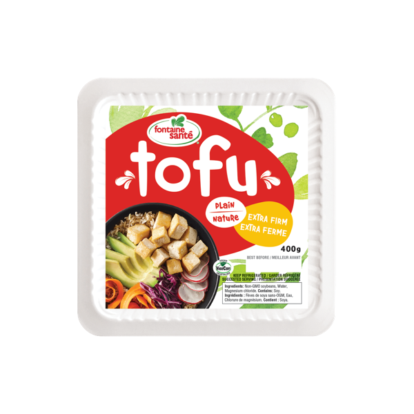 Tofu Extra ferme Aliments Fontaine Santé Inc. Aliments du Québec