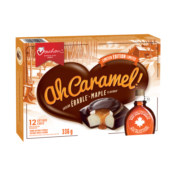 Ah Caramel! Maple Flavour Limited Edition Cakes Vachon Bakery Inc