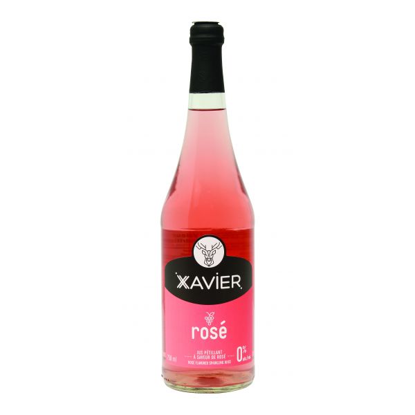 Jus pétillant à saveur de rosé Vergers Paul Jodoin Inc. Aliments du