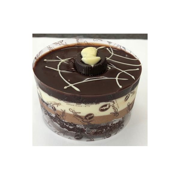 Chocolate Duo Individual Mousse Cake 95g Top Dessert Canada Inc Aliments Du Quebec