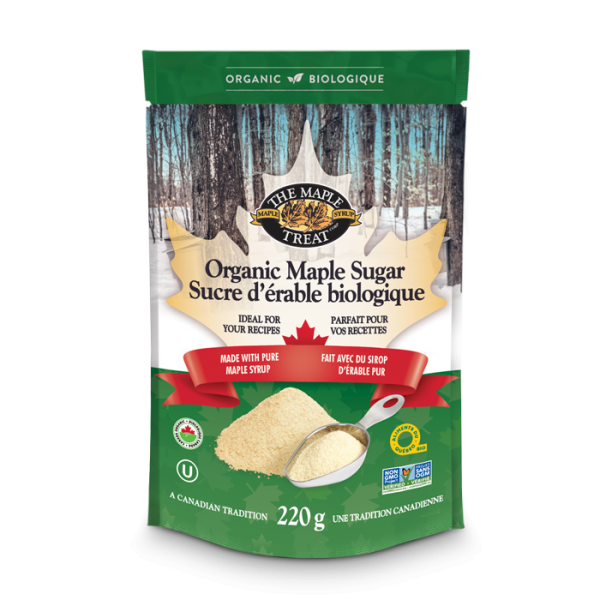 Organic Maple Sugar 100 pure The Maple Treat Corporation Aliments