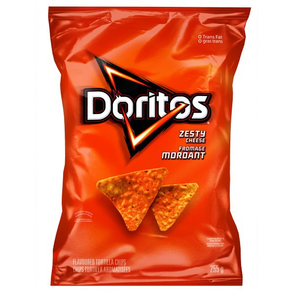 Doritos Chips tortilla aromatisées Fromage mordant PepsiCo Foods