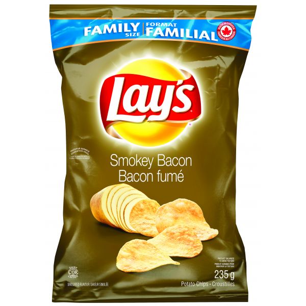 Lay's Bacon Fumé PepsiCo Foods Canada Aliments du Québec