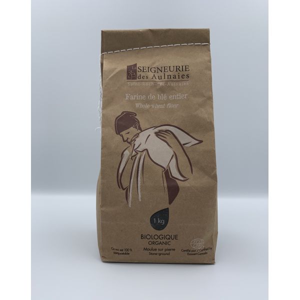 Farine de blé entier bio La Corporation touristique de la Seigneurie