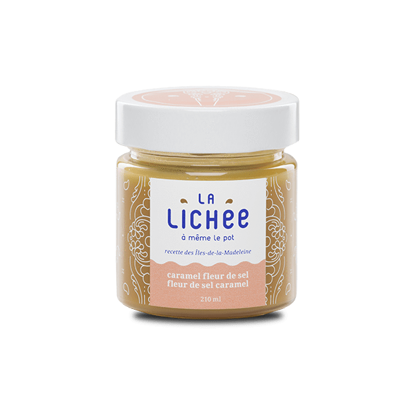 Caramel fleur de sel La Lichée Aliments du Québec