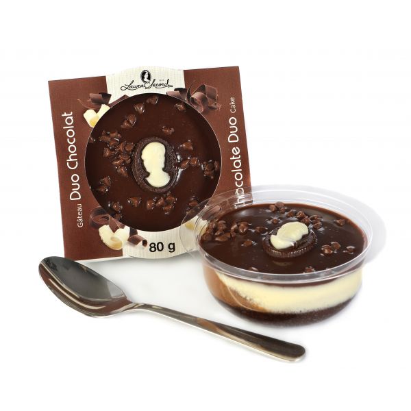 Coupe Dessert Gateau Duo Chocolat Top Dessert Canada Inc Aliments Du Quebec