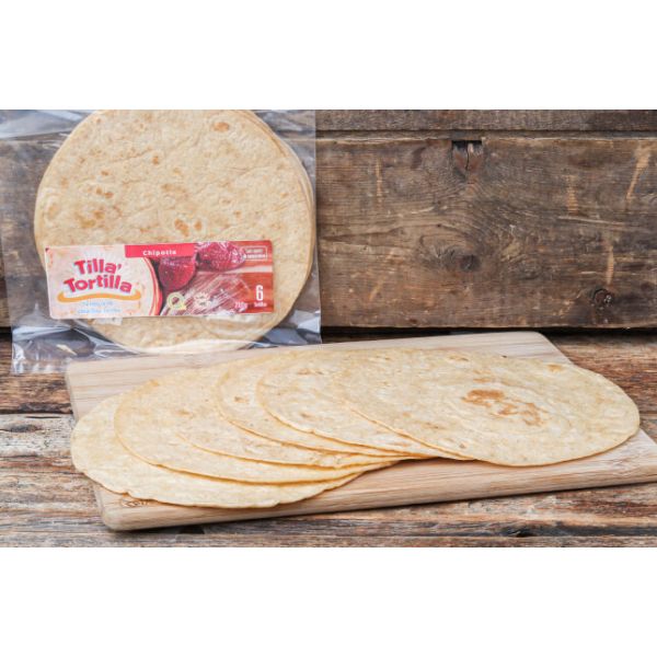 Tilla Tortilla Chipotle Traditionnelle NATUREL Les Aliments ALIMEXI