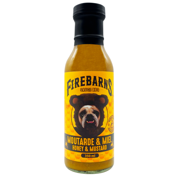 Sauce BBQ Moutarde et Miel Les Sauces Firebarns inc. Aliments du Québec