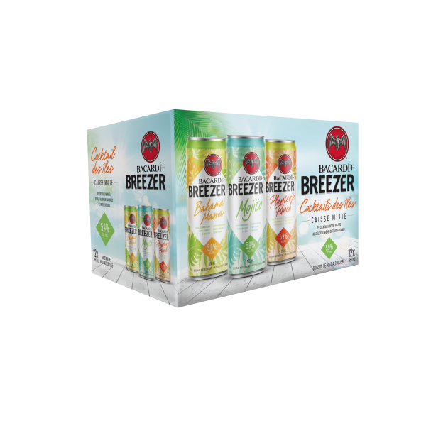 Bacardi Breezer Mixpack Cocktail BREWALLIANCE INC. Aliments du Québec