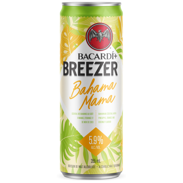 Bacardi Breezer Bahama Mama BREWALLIANCE INC. Aliments du Québec