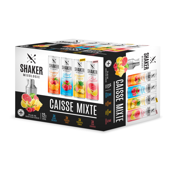 Shaker Caisse mixte BROUEALLIANCE INC. Aliments du Québec
