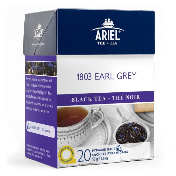 1803 Earl Grey Black Tea Terra Coffee & Tea Ltd Aliments du Québec