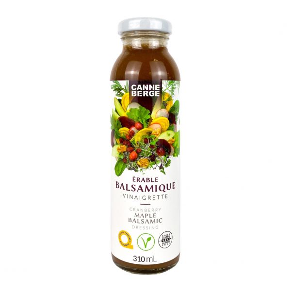Vinaigrette balsamique canneberge érable NutraFruit Inc. Aliments