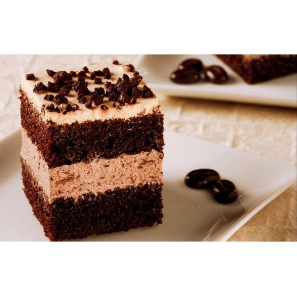 Cappuccino economical slab cake Sélection Du Pâtissier Aliments du