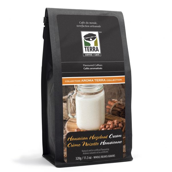 Coffee Hawaiian Hazelnut Cream Terra Coffee & Tea Ltd Aliments du