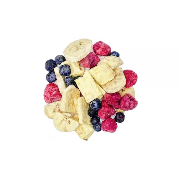 Fruits mélangés lyophilisés - Mélange Toucan, Lyoterra Foods