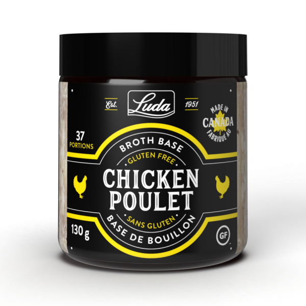 Base de bouillon de poulet sans gluten Aliments LUDA Foods Aliments