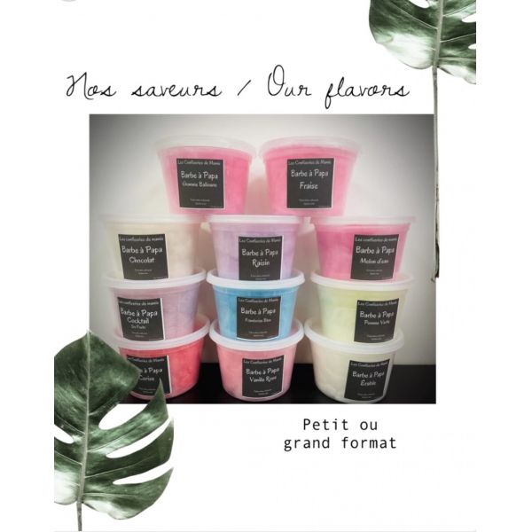 barbe à papa Les Confiseries de Mamie Aliments du Québec