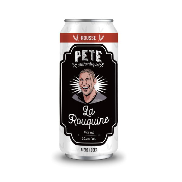 Bière La Rouquine. 94316742 Québec inc. / Pete Authentique