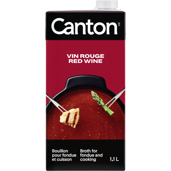 Bouillon pour fondue et cuisson Vin rouge Spécialités Lassonde Inc