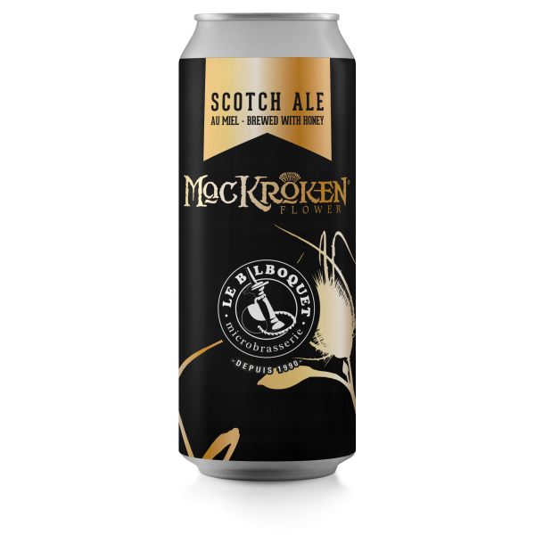 MacKroken Flower Scotch Ale au miel Groupe BEV Aliments du Québec