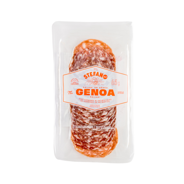 SALAMI DI GENOA Aliments Faita Aliments du Québec