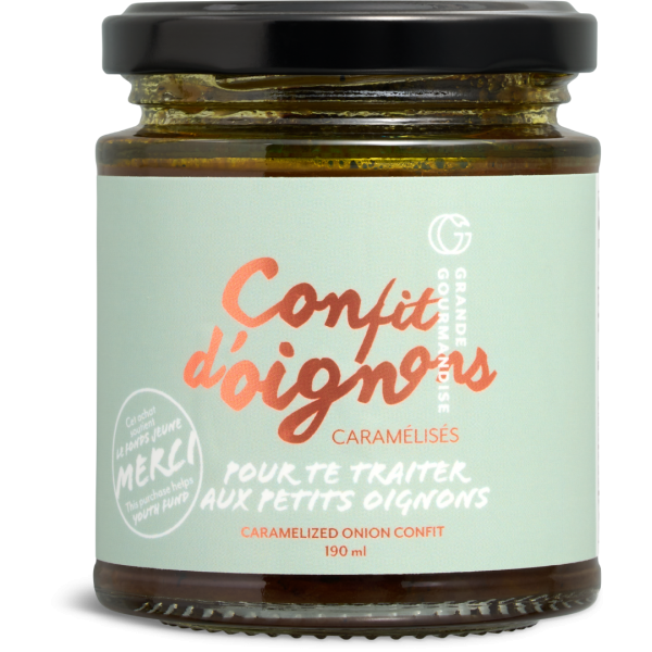 Caramelized onion confit La Grande Gourmandise Aliments du Québec