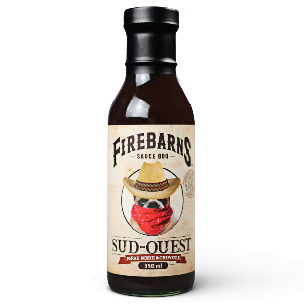 Sauce BBQ SudOuest Les Sauces Firebarns inc. Aliments du Québec