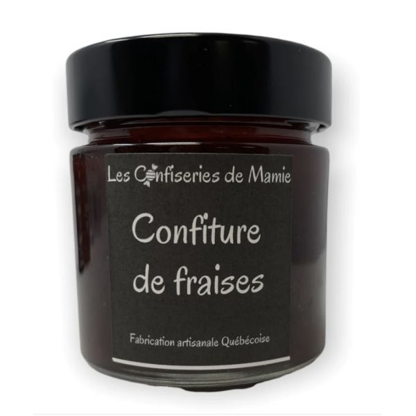 Confiture de fraise Les Confiseries de Mamie Aliments du Québec