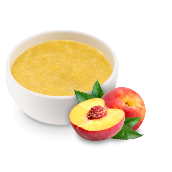 Frozen peach puree, no sugar added Deliss Aliments du Québec