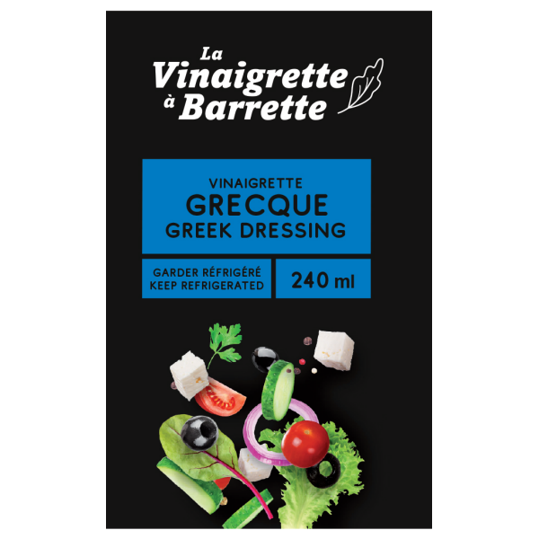Vinaigrette Grecque 91793323 Quebec Inc (Delifruits) Aliments du