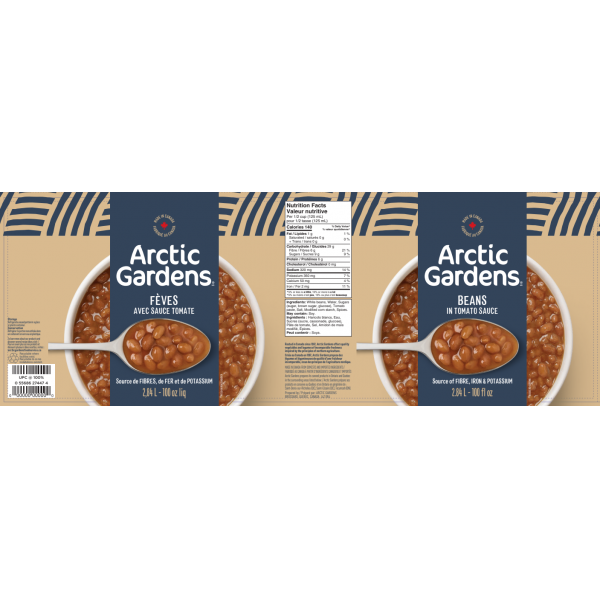 Fèves au lard sauce tomate Nortera Foods Inc. Aliments du Québec