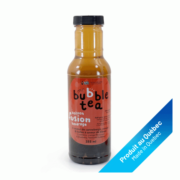 Bubble tea fusion. Mr Bubble Tea Aliments du Québec
