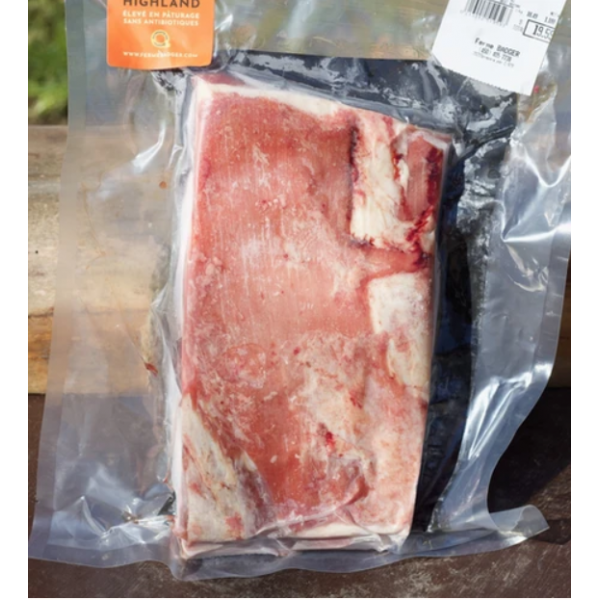 Côté à braiser de boeuf Ferme Badger Aliments du Québec