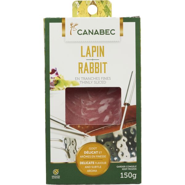 Fondue chinoise de lapin Canabec Aliments du Québec