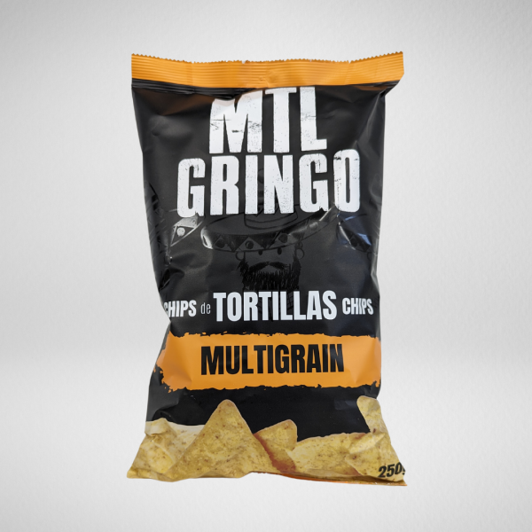 Chips de Tortillas Multigrain MTL Gringo Aliments du Québec