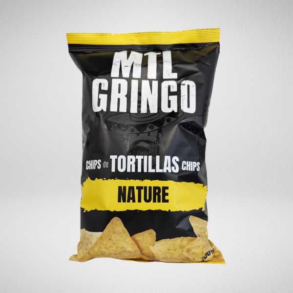 Chips de Tortillas Nature MTL Gringo Aliments du Québec