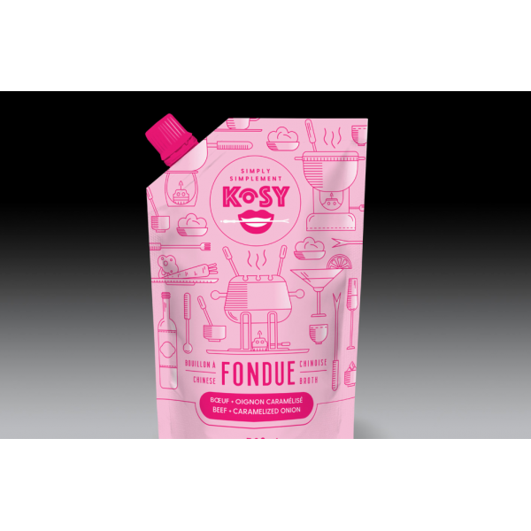 Concentré bouillon à fondue chinoise Les aliments Simplement Kosy inc