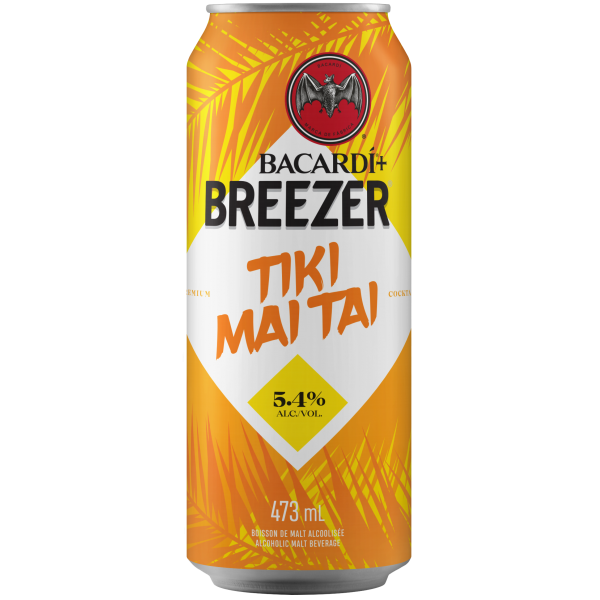 Bacardi Breezer Cocktail Tropical Tiki Mai Tai 473mL BROUEALLIANCE