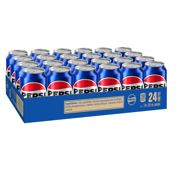 Pepsi Zéro Sucre 24x355ml, PepsiCo Beverages Canada