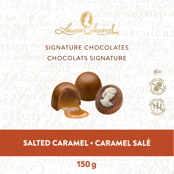 Salted Caramel Signature Chocolates Box 150 g Laura Secord SEC