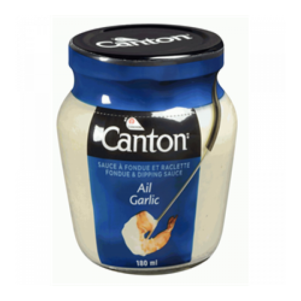 Sauce à fondue à l'ail Spécialités Lassonde Inc Aliments du Québec