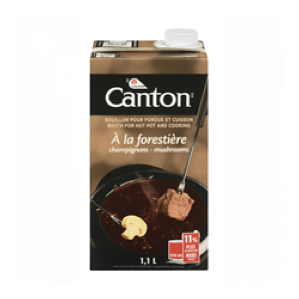 Bouillon à fondue à la forestière Spécialités Lassonde Inc Aliments